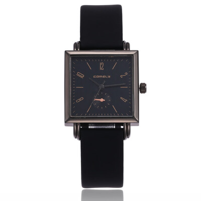 Explosion models Japanese movement ladies watch square creative leather casual quartz watch
Explosion models Japanese movement ladies watch square creative leather casual quartz watch