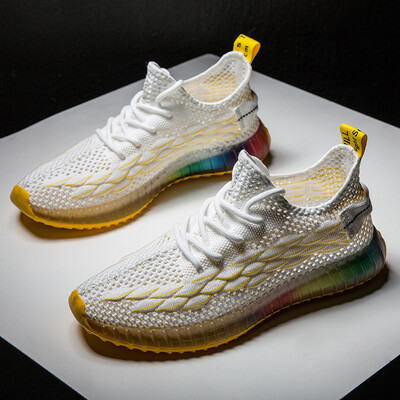 Fashion tide models colorful bottom fish scales mens shoes fashion flying woven sports youth breathable mens shoes
Fashion tide models colorful bottom fish scales mens shoes fashion flying woven sports youth breathable mens shoes