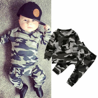 US Stock Newborn Baby Boy Girl Long Sleeve T-shirt Tops Pants Outfit Set Clothes
US Stock Newborn Baby Boy Girl Long Sleeve T-shirt Tops Pants Outfit Set Clothes