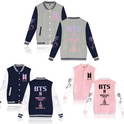 Kpop BTS V Jung Jimin Baseball Coat Bangtan Varsity Wing Couple Uniform Jacket -XXL
Kpop BTS V Jung Jimin Baseball Coat Bangtan Varsity Wing Couple Uniform Jacket -XXL