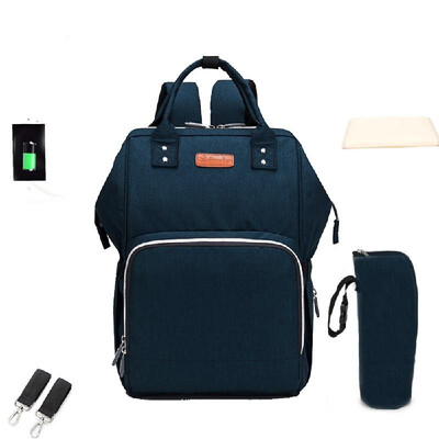 Baby Diaper Bag Backpack Mummy Bag Nappy Bags Multi-function Large Capacity Shoulders Bag with Insulated Bottle Pockets External U
Baby Diaper Bag Backpack Mummy Bag Nappy Bags Multi-function Large Capacity Shoulders Bag with Insulated Bottle Pockets External U