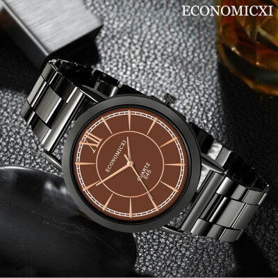 Gobestart Fashion Mens Steel Band Analog Quartz Round Wrist Watch Mens Business Watch
Gobestart Fashion Mens Steel Band Analog Quartz Round Wrist Watch Mens Business Watch