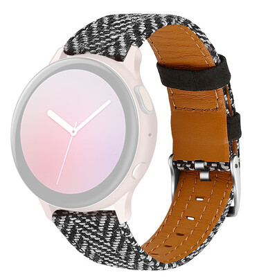 〖Follure〗Nylon Canvas Leather Replacement Band Strap for Samsung Watch active 2 4044mm
〖Follure〗Nylon Canvas Leather Replacement Band Strap for Samsung Watch active 2 4044mm