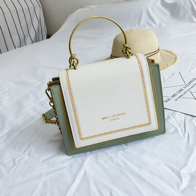 Small bag female new fashion simple embroidery thread portable Messenger bag wild chain letter small square bag
Small bag female new fashion simple embroidery thread portable Messenger bag wild chain letter small square bag