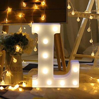Siaonvr Remote control Alphabet Letter Lights LED Light Up White Plastic Letters Stand A
Siaonvr Remote control Alphabet Letter Lights LED Light Up White Plastic Letters Stand A