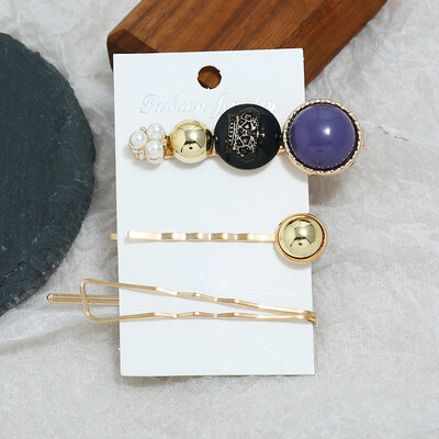 Pearl Hair Clip Set Pearl Hairpin Pearl Hairpin Clock Word Clip Three-piece Sweet Candy Color Hairpin Headdress Accessories
Pearl Hair Clip Set Pearl Hairpin Pearl Hairpin Clock Word Clip Three-piece Sweet Candy Color Hairpin Headdress Accessories