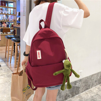 Ins womens Korean high school Korean high school students campus simple high school students backpack backpack
Ins womens Korean high school Korean high school students campus simple high school students backpack backpack