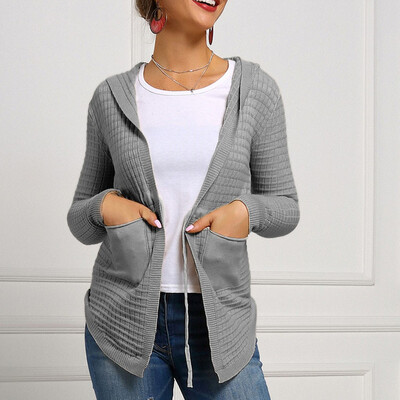 Toponeto Womens Ladies Hooded Cardigan Plaid Long Sleeve Casual Coat Outerwear Coat
Toponeto Womens Ladies Hooded Cardigan Plaid Long Sleeve Casual Coat Outerwear Coat