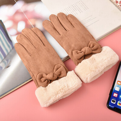 Winter Female Single Layer Plush Wrist Warm Cashmere Leather Full Finger Mittens Women Touch Screen Driving Gloves
Winter Female Single Layer Plush Wrist Warm Cashmere Leather Full Finger Mittens Women Touch Screen Driving Gloves