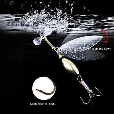 Saidsome 98CM Metal Fishing Lure Sequins Spinner Spoon Baits Feather Fishhook Tackle 15G fishing bait fishing lure
Saidsome 98CM Metal Fishing Lure Sequins Spinner Spoon Baits Feather Fishhook Tackle 15G fishing bait fishing lure