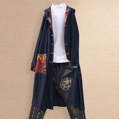 Roseonmyhand Plus Size Women Print Button Pocket Shirts Loose Cardigan Patchwork Hooded Coat
Roseonmyhand Plus Size Women Print Button Pocket Shirts Loose Cardigan Patchwork Hooded Coat