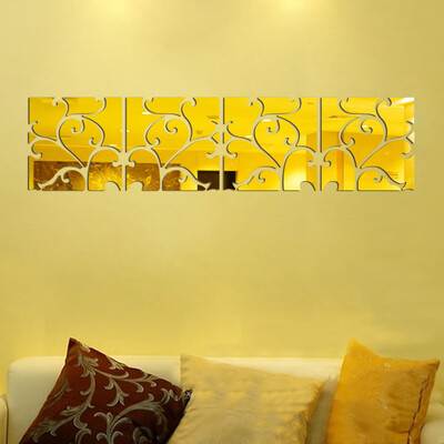 Gobestart 16pcs DIY 3D Acrylic Mirror Decal Mural Wall Sticker Home Decor Removable Gold
Gobestart 16pcs DIY 3D Acrylic Mirror Decal Mural Wall Sticker Home Decor Removable Gold