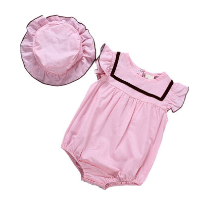 Newborn Baby Girls Sleeveless Ruffles Romper Summer Cotton Woven Cool Breathable Jumpsuit Baby Harness Two Piece Cover
Newborn Baby Girls Sleeveless Ruffles Romper Summer Cotton Woven Cool Breathable Jumpsuit Baby Harness Two Piece Cover