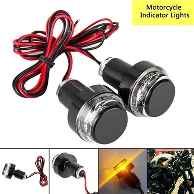 New Style 2Pcs Motorcycle Turn Signal Led Light Indicator Blinker Handle Bar Indicator Blub End Handlebar
New Style 2Pcs Motorcycle Turn Signal Led Light Indicator Blinker Handle Bar Indicator Blub End Handlebar