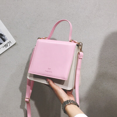 Simple letter temperament handbag female 2019 new casual wild Messenger bag fashion retro contrast color shoulder bag
Simple letter temperament handbag female 2019 new casual wild Messenger bag fashion retro contrast color shoulder bag