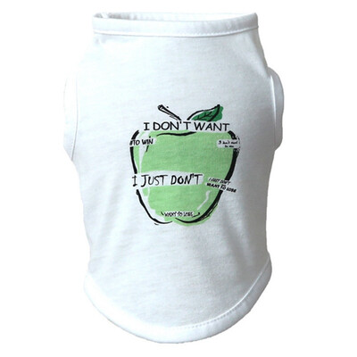 Pet Dog Casual White T Shirt Cotton Vests with Cute Fruits Pattern for Puppy Sweet Pet Dog Clothing Wear-resisting T Shirt
Pet Dog Casual White T Shirt Cotton Vests with Cute Fruits Pattern for Puppy Sweet Pet Dog Clothing Wear-resisting T Shirt