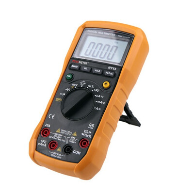 MY68 Digital Multimeter 4000 Counts ACDC Resistance Capacitance Frequency Duty cycle Tester
MY68 Digital Multimeter 4000 Counts ACDC Resistance Capacitance Frequency Duty cycle Tester