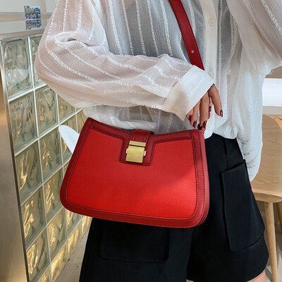 Middle Ages Bag Female 2019 Autumn New Small Commuter Joker Solid Color Baguage Underarm Bag Shoulder Tote
Middle Ages Bag Female 2019 Autumn New Small Commuter Joker Solid Color Baguage Underarm Bag Shoulder Tote