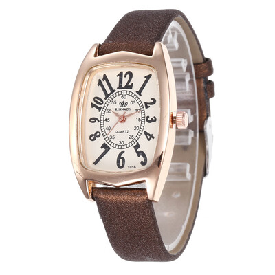 Summer new matte leather strap ladies digital quartz watch student popular rectangular watch
Summer new matte leather strap ladies digital quartz watch student popular rectangular watch