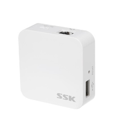 SSK SW001 Portable Smart Wireless Adapter Storage Extender Personal Cloud Storage WiFi External Drive Auto Backup High Speed
SSK SW001 Portable Smart Wireless Adapter Storage Extender Personal Cloud Storage WiFi External Drive Auto Backup High Speed