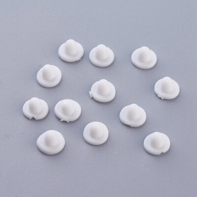 Plastic Earring Ear Nuts Earrings Backs Cadmium Free & Nickel Free & Lead Free White 5x6mm Hole 15mm about 1000pcsbag
Plastic Earring Ear Nuts Earrings Backs Cadmium Free & Nickel Free & Lead Free White 5x6mm Hole 15mm about 1000pcsbag