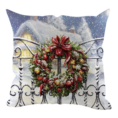 Siaonvr Christmas Pillow Cover Pillowcases Decorative Sofa Cushion Cover Home Decoration
Siaonvr Christmas Pillow Cover Pillowcases Decorative Sofa Cushion Cover Home Decoration