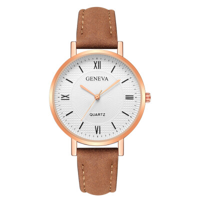 Geneva Leather Strap Women Watches Bracelet Ladies Clock Hour Quartz Watch Brand Luxury High Quality Casual Dropshipping 233
Geneva Leather Strap Women Watches Bracelet Ladies Clock Hour Quartz Watch Brand Luxury High Quality Casual Dropshipping 233