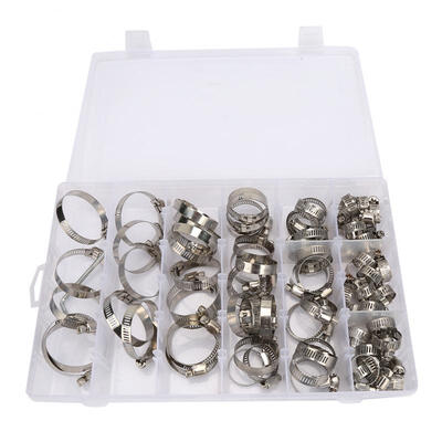 Greensen 80pcsbox Stainless Steel Hose Spring Clip Water Pipe Air Tube Clamp Fastener Assortment Set
Greensen 80pcsbox Stainless Steel Hose Spring Clip Water Pipe Air Tube Clamp Fastener Assortment Set