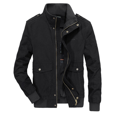 Tailored Mens Spring And Autumn Multi-pocket Lapels Long-sleeved Cotton Tooling Jacket
Tailored Mens Spring And Autumn Multi-pocket Lapels Long-sleeved Cotton Tooling Jacket