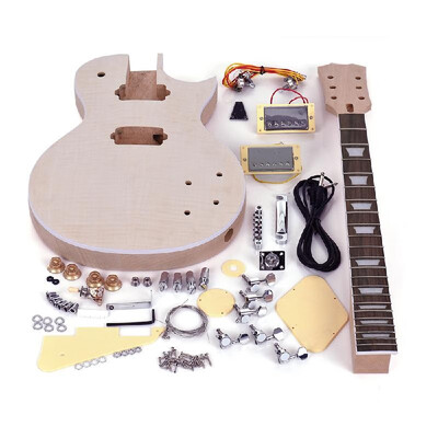 Muslady LP Style Unfinished Electric Guitar DIY Kit Set Mahogany Body & Neck Rose Wood Fingerboard
Muslady LP Style Unfinished Electric Guitar DIY Kit Set Mahogany Body & Neck Rose Wood Fingerboard
