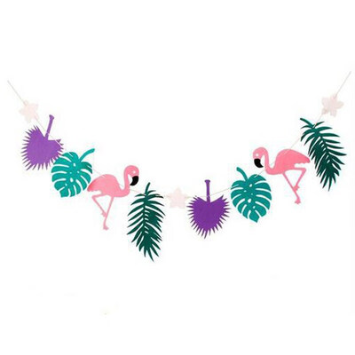 FUNNYBUNNY Felt Banner Flamingo Pineapple Party Decorations Monstera Palm Leaves Luau Tropical Jungle Beach Safari PartySupplies
FUNNYBUNNY Felt Banner Flamingo Pineapple Party Decorations Monstera Palm Leaves Luau Tropical Jungle Beach Safari PartySupplies