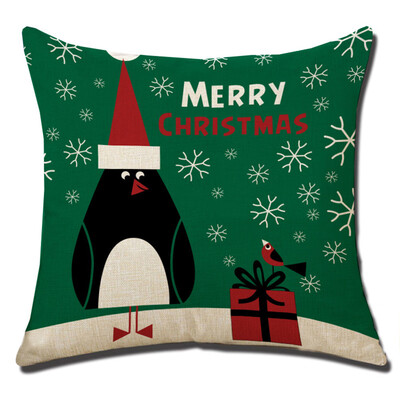 〖Follure〗Christmas Linen Square Throw Flax Pillow Case Decorative Cushion Pillow Cover A
〖Follure〗Christmas Linen Square Throw Flax Pillow Case Decorative Cushion Pillow Cover A