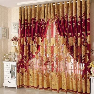 Windows Curtain Tulle Jacquard Tulip Flower Sheer Window Curtain Beads Tassel Door Scarf Drapes Valance
Windows Curtain Tulle Jacquard Tulip Flower Sheer Window Curtain Beads Tassel Door Scarf Drapes Valance