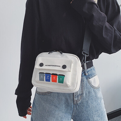 Cute small bag female bag new 2019 fashion canvas bag foreign shoulder bag wild ins girls crossbody bag
Cute small bag female bag new 2019 fashion canvas bag foreign shoulder bag wild ins girls crossbody bag