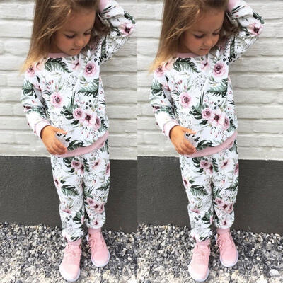Toddler Kids Baby Girls Floral Long Sleeve TopPants Leggings Fall Outfit Clothing Set
Toddler Kids Baby Girls Floral Long Sleeve TopPants Leggings Fall Outfit Clothing Set