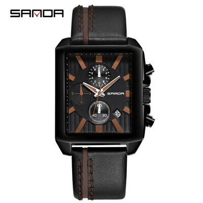 Gobestart SANDA Sports Mens Watch Chronograph Leather Strap Quartz Military Table Male
Gobestart SANDA Sports Mens Watch Chronograph Leather Strap Quartz Military Table Male