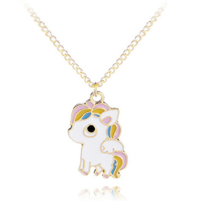 7 Styles Alloy Dripping Oil Cute Cartoon Colt Unicorn Necklace Girls Women Pendant Lovely
7 Styles Alloy Dripping Oil Cute Cartoon Colt Unicorn Necklace Girls Women Pendant Lovely