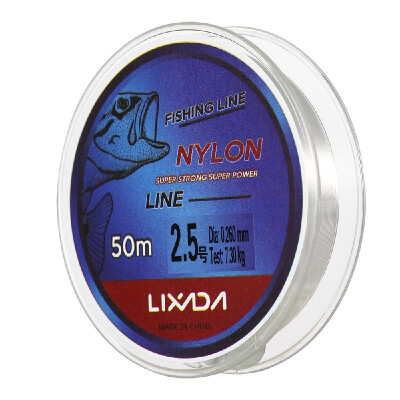Lixada 50m Fishing Line Thread Clear White Thin Fishing Line Smooth Casting for Freshwater&Saltwater
Lixada 50m Fishing Line Thread Clear White Thin Fishing Line Smooth Casting for Freshwater&Saltwater