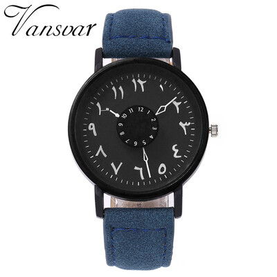 Vansvar Silver Arabic Numbers Watch Leather Womens Clock Fashion Casual Women Quartz Wristwatches Relogio Feminino
Vansvar Silver Arabic Numbers Watch Leather Womens Clock Fashion Casual Women Quartz Wristwatches Relogio Feminino