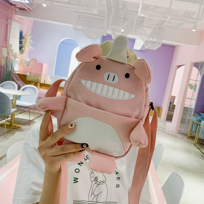Small bag canvas bag woman single shoulder slant bag ugly cute bag cute Korean version of the ancient sense of girls ins forest sy
Small bag canvas bag woman single shoulder slant bag ugly cute bag cute Korean version of the ancient sense of girls ins forest sy