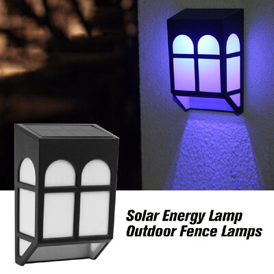 Solar Energy Lamp Outdoor Fence Lamps Garden Waterproof Landscape Courtyard Lights Street Stair Wall Colorful Light With Three-way
Solar Energy Lamp Outdoor Fence Lamps Garden Waterproof Landscape Courtyard Lights Street Stair Wall Colorful Light With Three-way