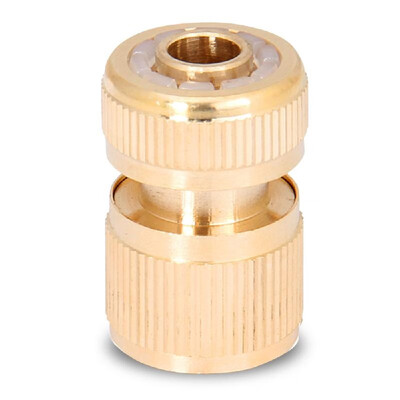 Garden Hose Quick Connector Heavy-duty Copper Hose Fittings Male&Female Water Hoses Quick Connect Adapter Connectors 
Garden Hose Quick Connector Heavy-duty Copper Hose Fittings Male&Female Water Hoses Quick Connect Adapter Connectors