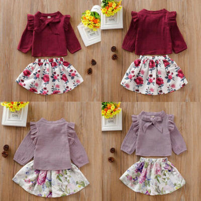 Newborn Baby Girls Cotton&linen Tops T-shirt Skirts Flower Outfits Clothes USA
Newborn Baby Girls Cotton&linen Tops T-shirt Skirts Flower Outfits Clothes USA