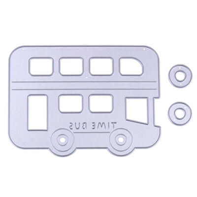 3pcs Cutting Dies Stencils Car Shape DIY Scrapbooking Cards Maker Gifts
