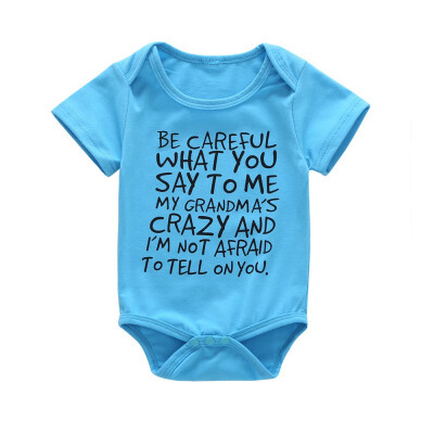 Newborn Baby Romper For Boy Girl Infant Clothes Letter Print Cotton Romper Jumpsuit Outfit Summer
Newborn Baby Romper For Boy Girl Infant Clothes Letter Print Cotton Romper Jumpsuit Outfit Summer
