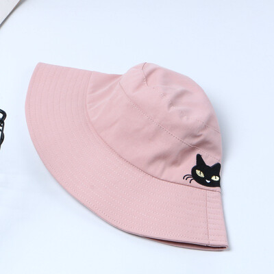 Japanese cat fisherman hat female spring&summer Korea Hat embroidery casual Joker Hat Sun Hat student Sun Hat
Japanese cat fisherman hat female spring&summer Korea Hat embroidery casual Joker Hat Sun Hat student Sun Hat