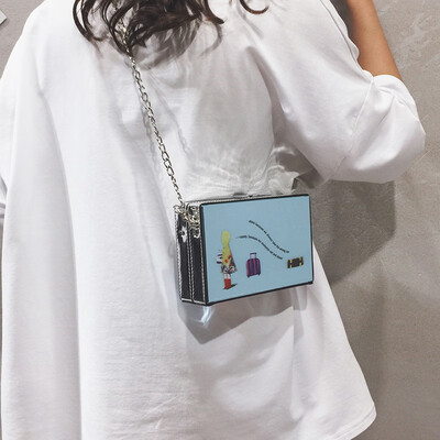 Net red mini bag handbags new 2019 wild gas chain bag box shoulder bag ins Messenger bag
Net red mini bag handbags new 2019 wild gas chain bag box shoulder bag ins Messenger bag