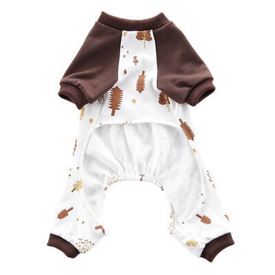 Cute Small Dogs Pajamas Pet 4 Legged Pajamas Forest Pattern Casual Homewear Cotton Outfit Puppy All Seasons Apparel Jumpsuit
Cute Small Dogs Pajamas Pet 4 Legged Pajamas Forest Pattern Casual Homewear Cotton Outfit Puppy All Seasons Apparel Jumpsuit