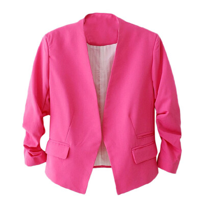 Toponeto Fashion Women OL Style Nine Quarter Puff Sleeve Blazer Elegant Slim Suit Coat
Toponeto Fashion Women OL Style Nine Quarter Puff Sleeve Blazer Elegant Slim Suit Coat