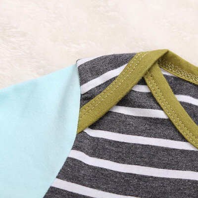 Infant Baby Striped Onesie Boys Girls Creeper Bodysuit Pajamas RomperHat 1Set
Infant Baby Striped Onesie Boys Girls Creeper Bodysuit Pajamas RomperHat 1Set